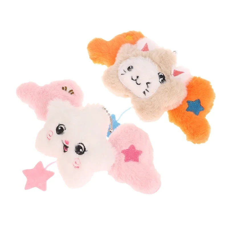 Plush Star Pendant Keychain