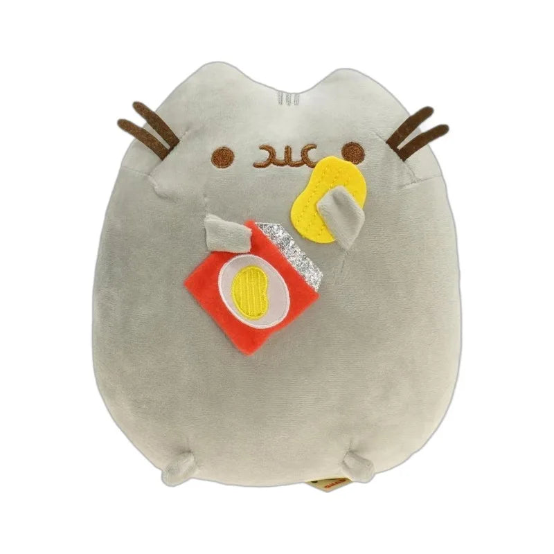 Colorful Cat Plush Toy – 15 cm