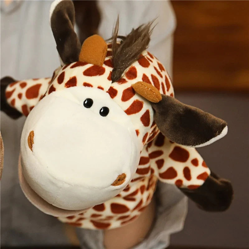 Plush Animal Finger Puppets for Kids