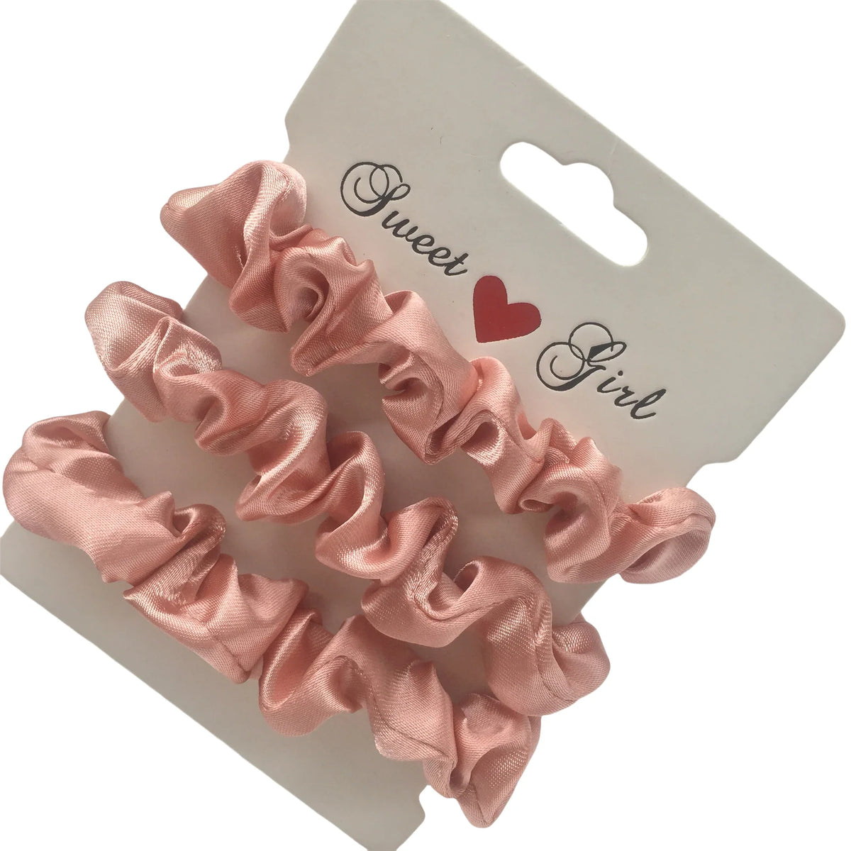 Satin Scrunchies Set – 3, 5 or 6 Pieces