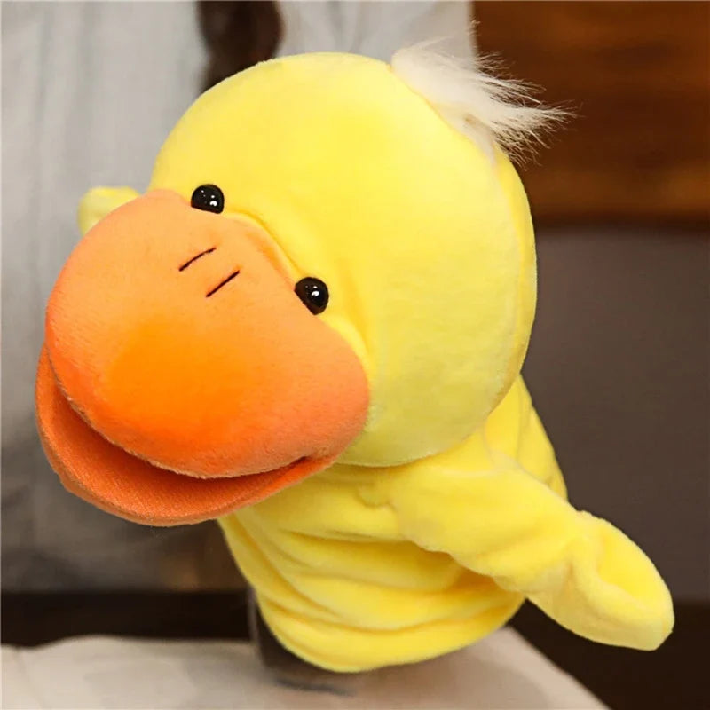 Plush Animal Finger Puppets for Kids