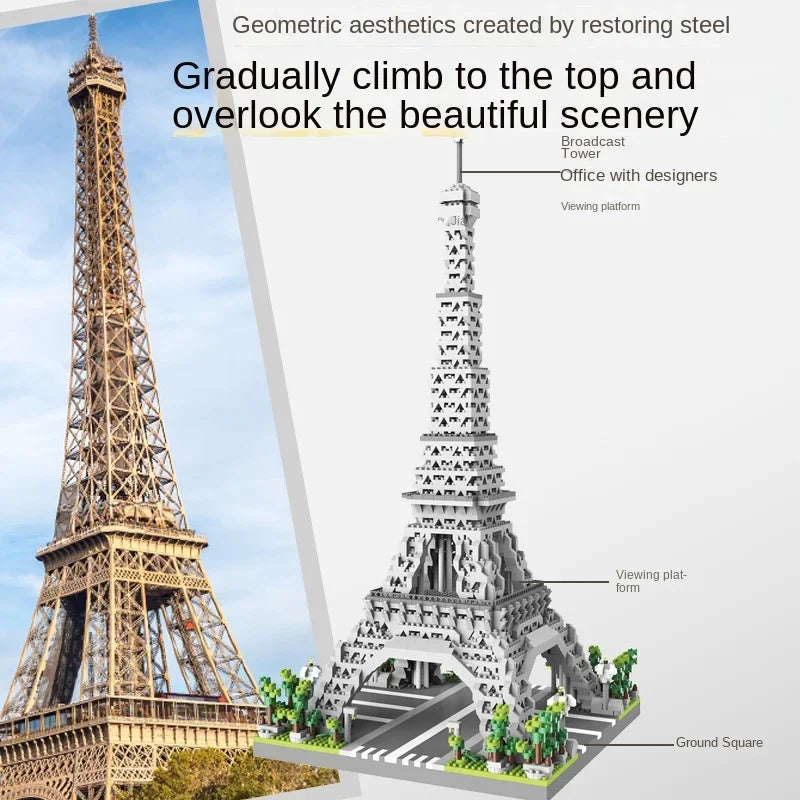 Eiffel Tower Micro Building Block Kit