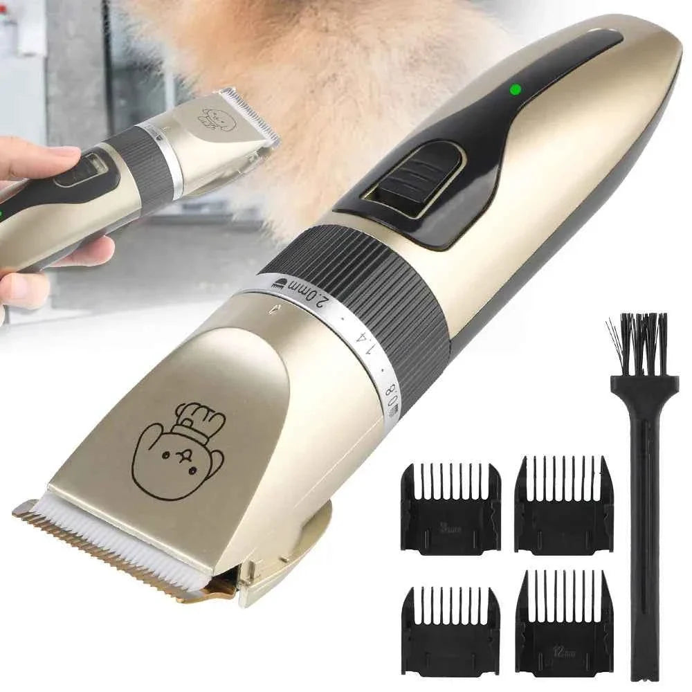 Cordless Pet Grooming Clippers for Dogs and Cats