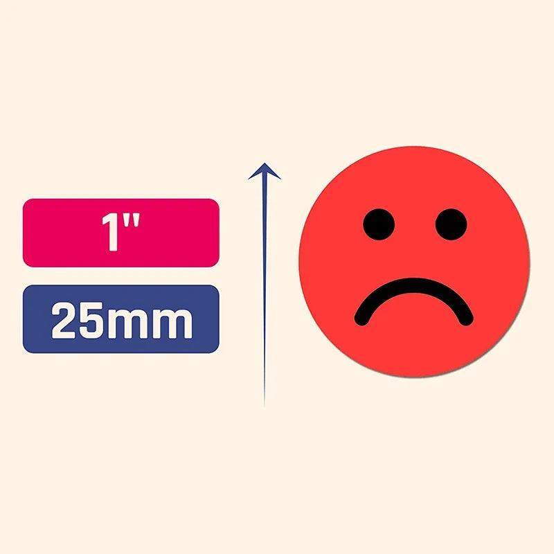 Smiley Face Reward Stickers – 120 to 1,200 Pieces