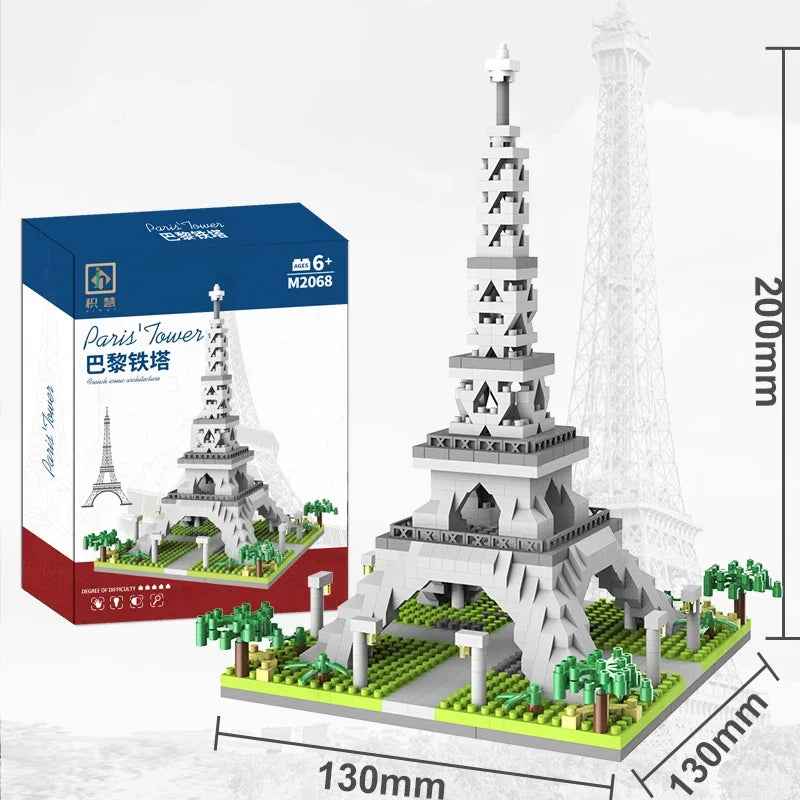 Eiffel Tower Micro Building Block Kit