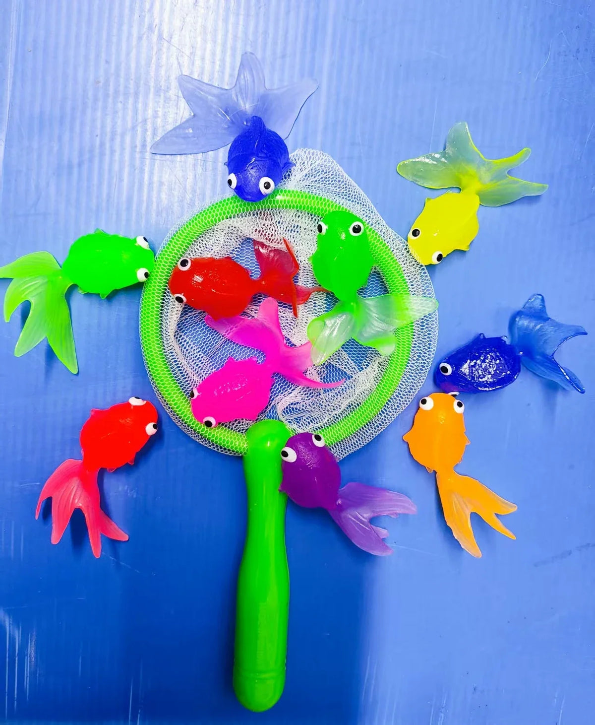 Marine Animal Fishing Net Bath Toy Set