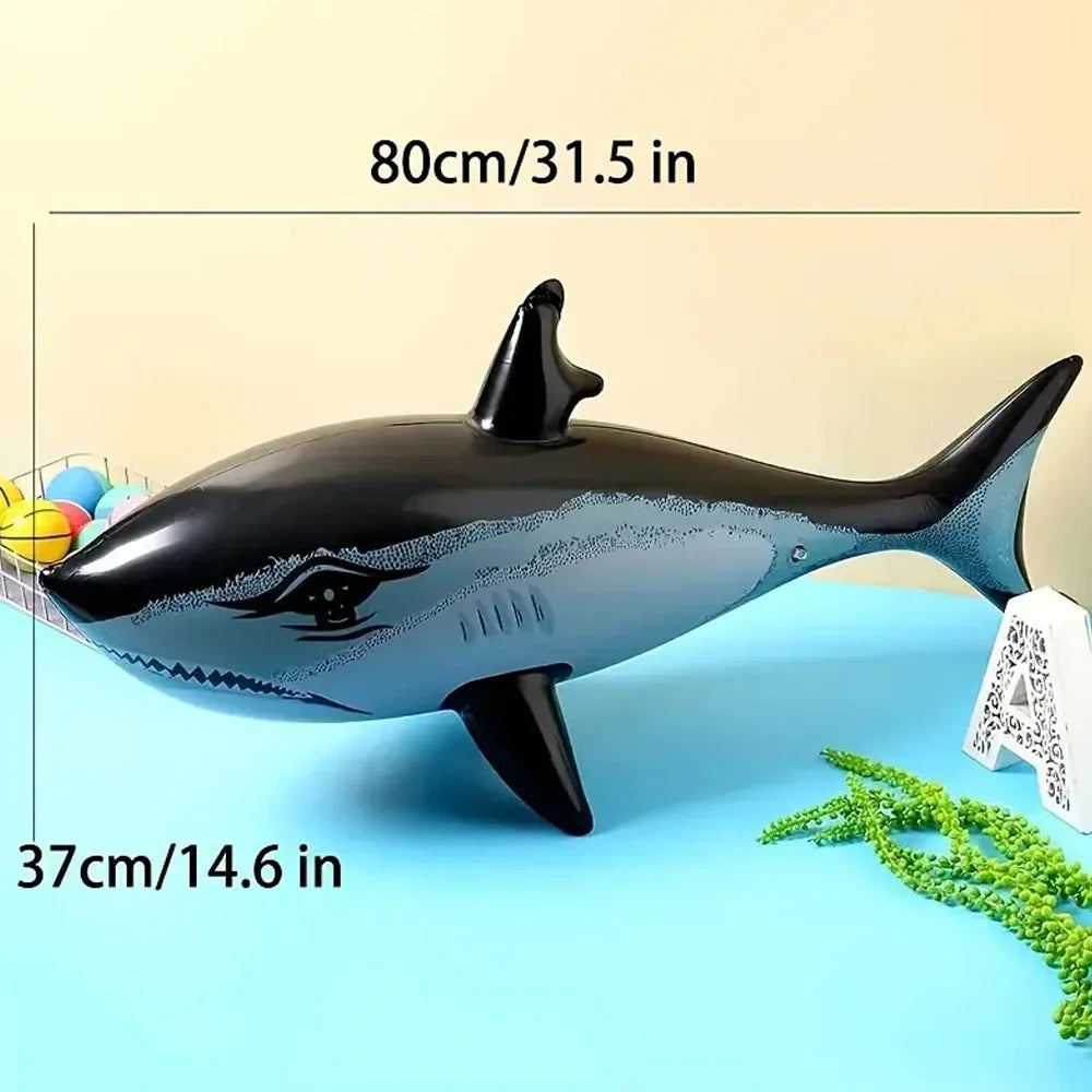 Inflatable Shark Pool Toy