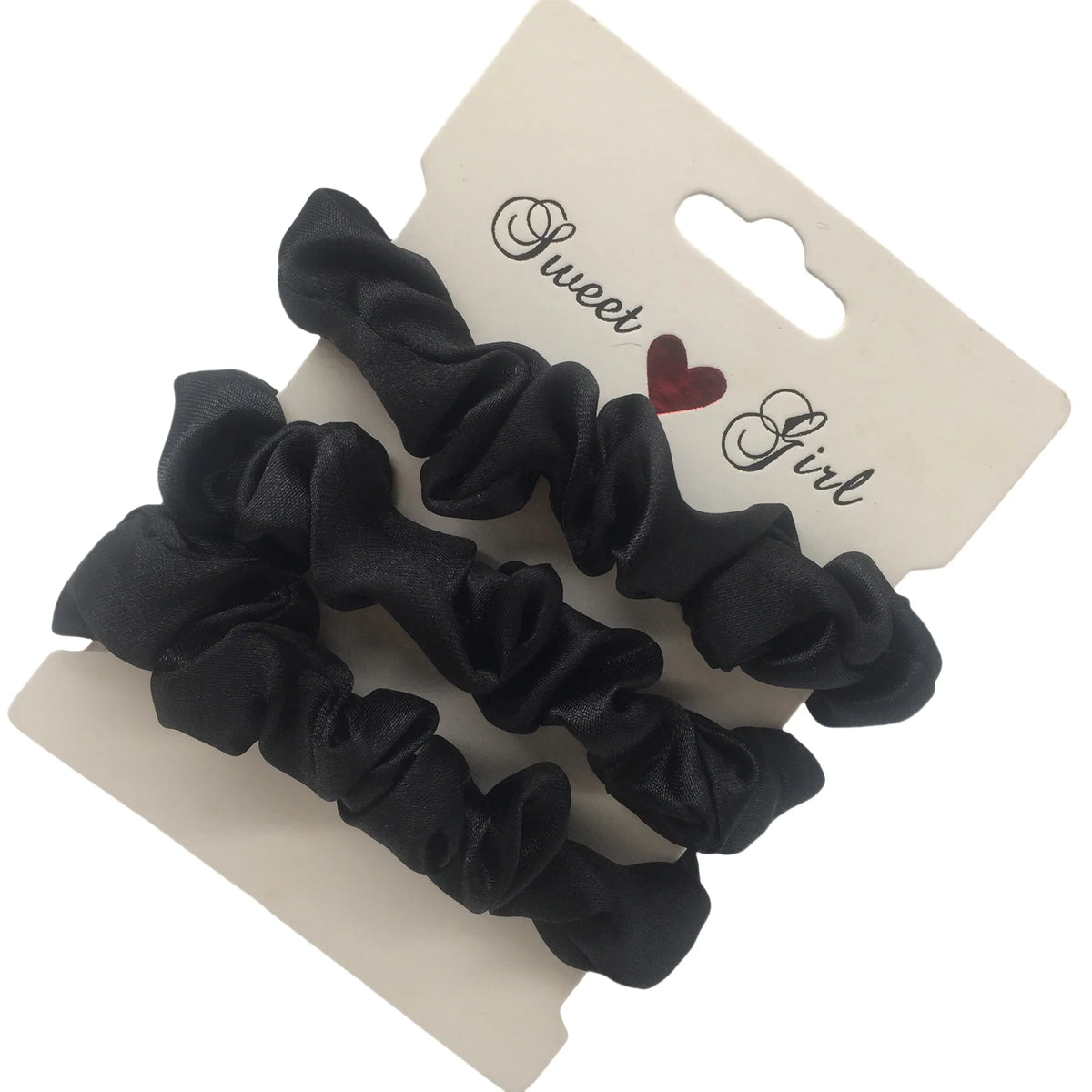 Satin Scrunchies Set – 3, 5 or 6 Pieces