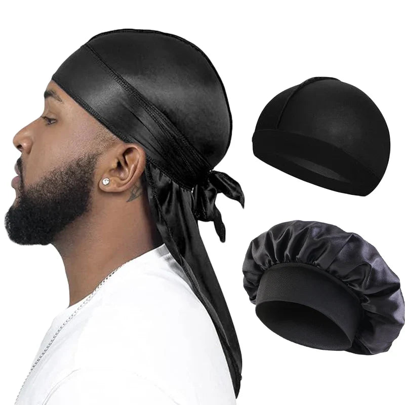Satin Durags – 3-Pack