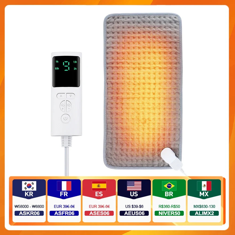 Electric Heated Blanket for Bed and Sofa