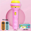 Kids’ Cartoon Projection Flashlight – 10 Picture Cards