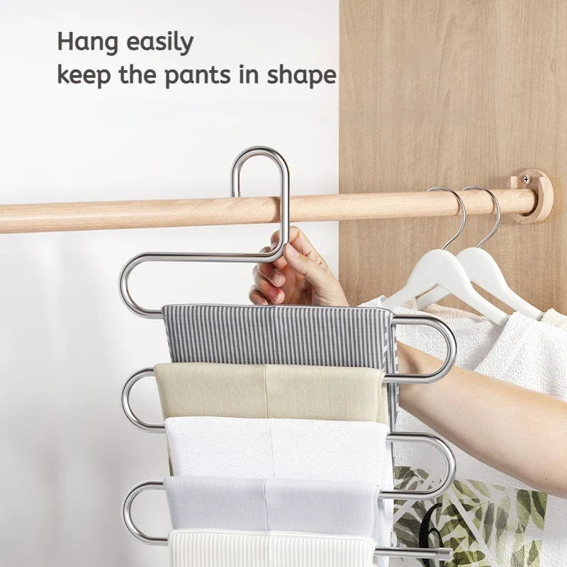 5-Layer Space-Saving Clothes Hanger Organizer