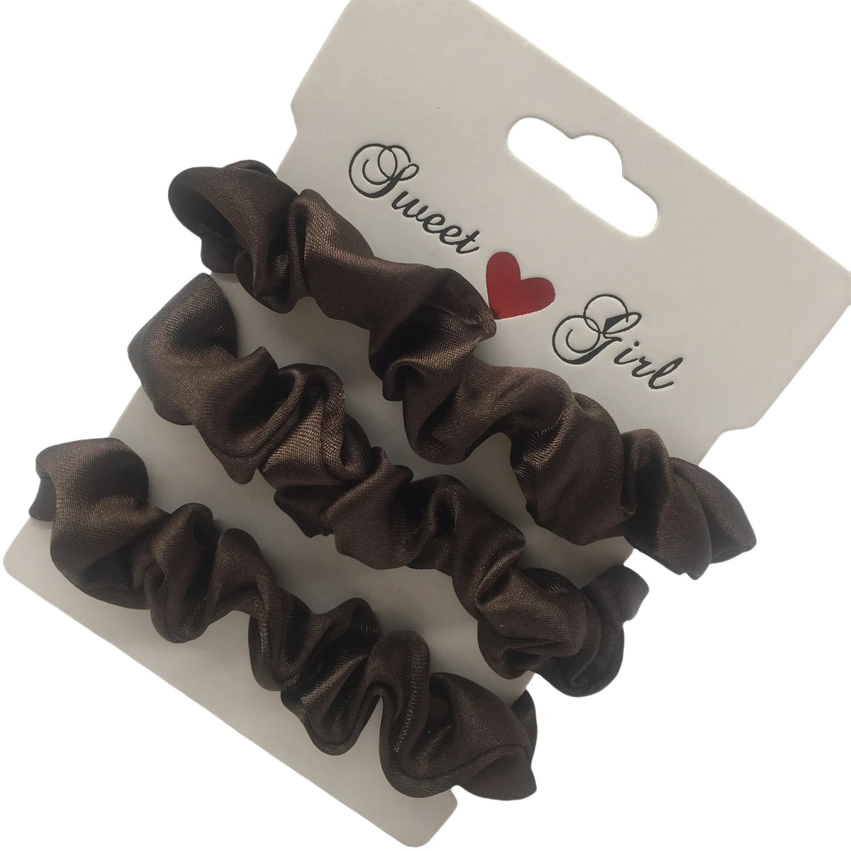Satin Scrunchies Set – 3, 5 or 6 Pieces