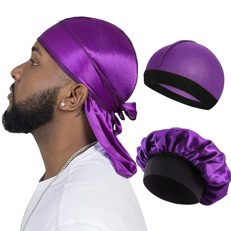 Satin Durags – 3-Pack