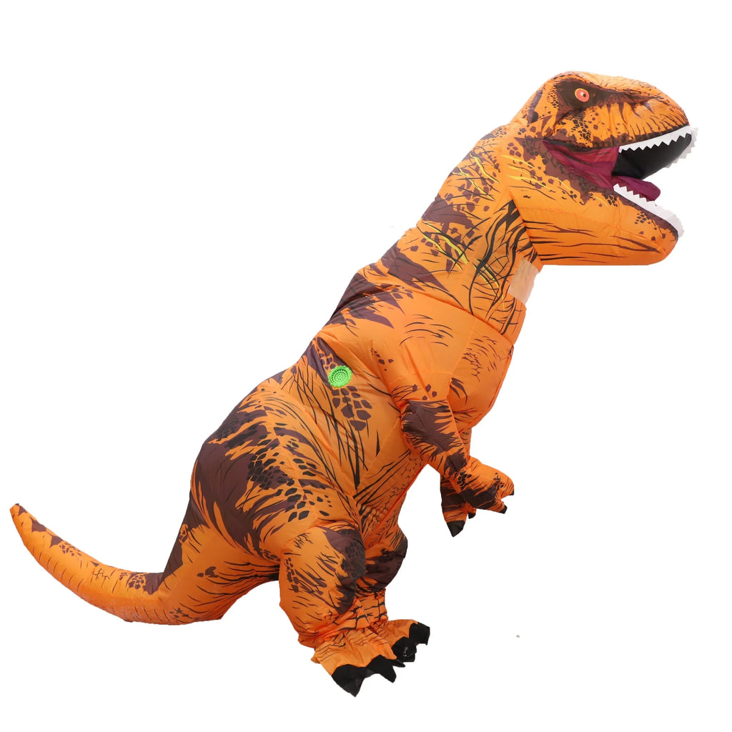 Inflatable T-Rex Dinosaur Costume for Adults