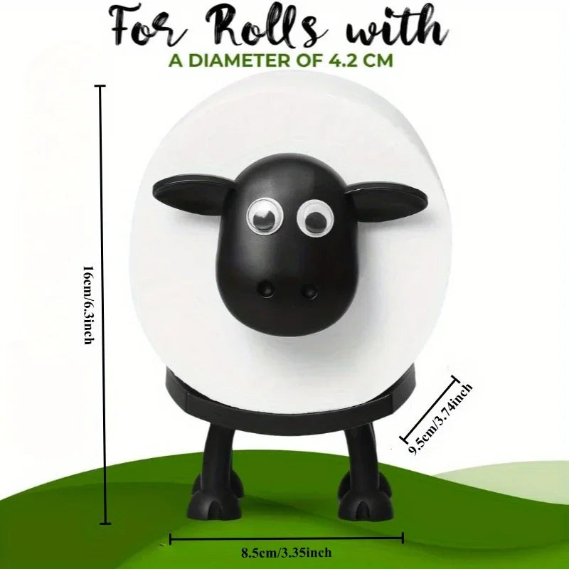 Funny Sheep Toilet Paper Holder – 3D-Printed Bathroom Decor