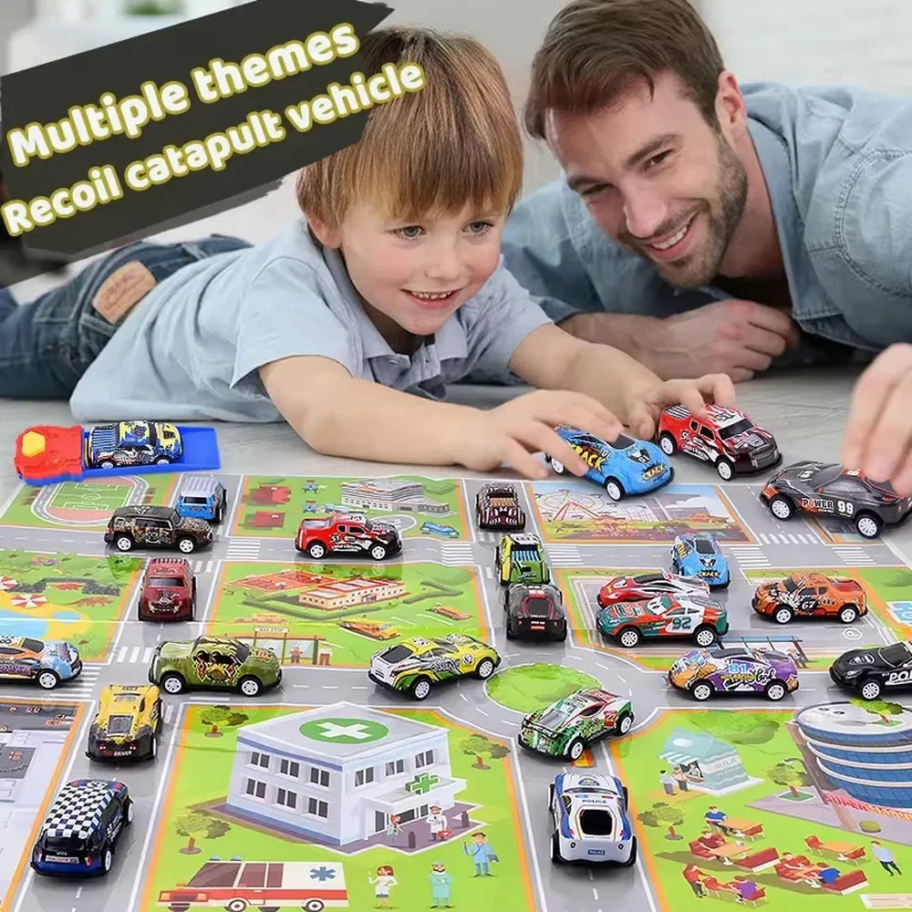 Die-Cast Mini Car Set – 100 Pieces