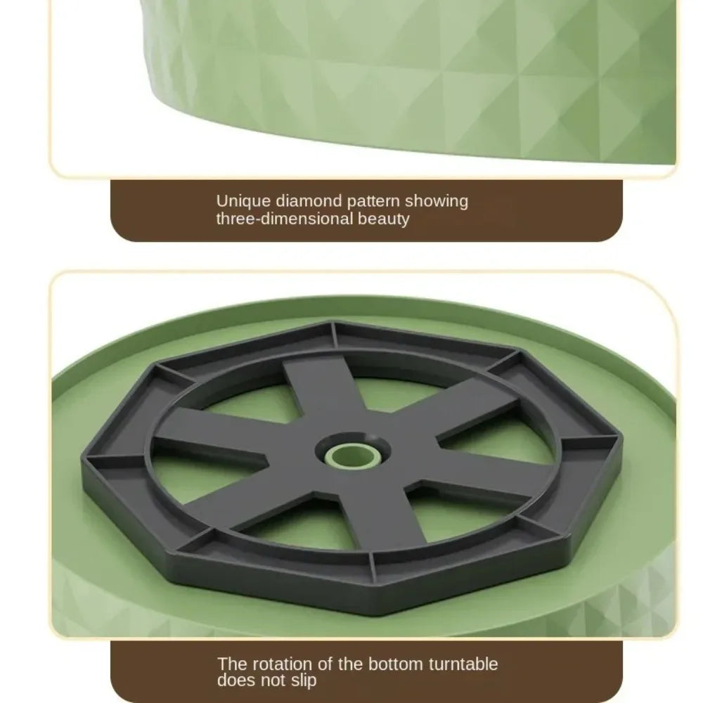 360° Rotating Kitchen Countertop Organizer
