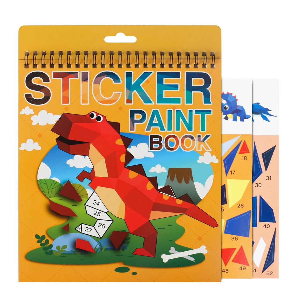 Sticker-by-Number Activity Book for Kids Ages 4–8