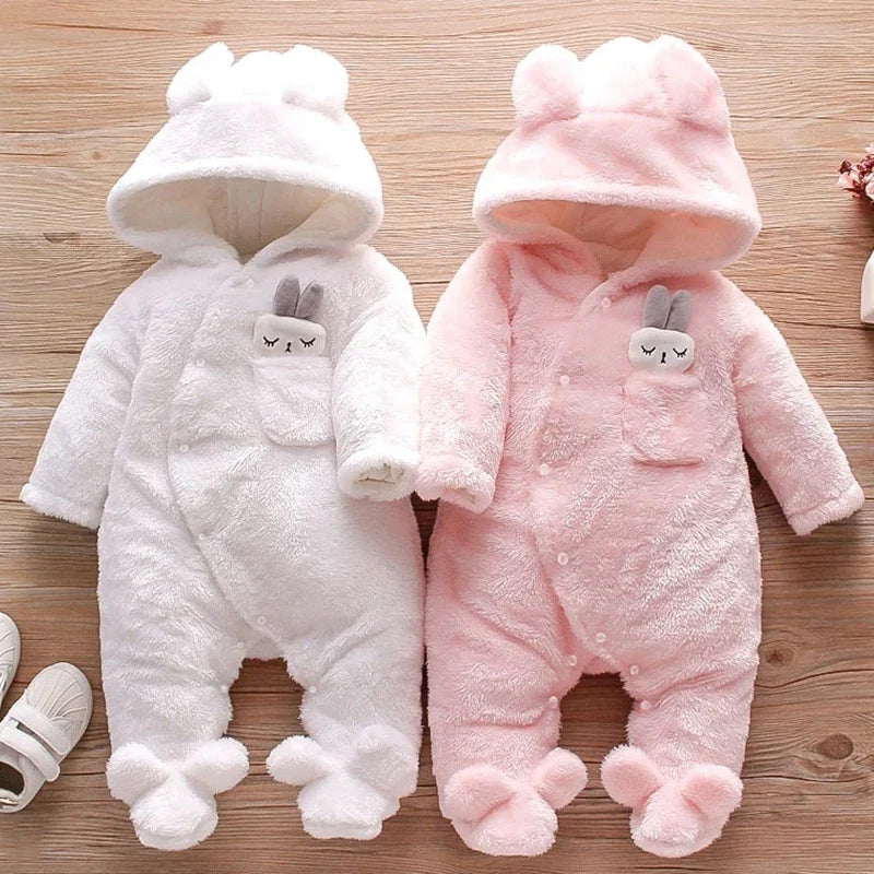 Warm Fleece Baby Romper – 0 to 2 Years