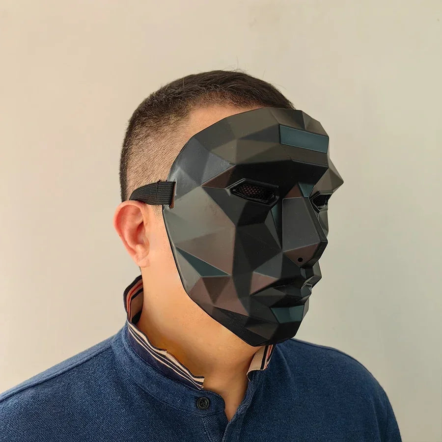 Halloween Cat Face Costume Mask