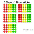Smiley Face Reward Stickers – 120 to 1,200 Pieces