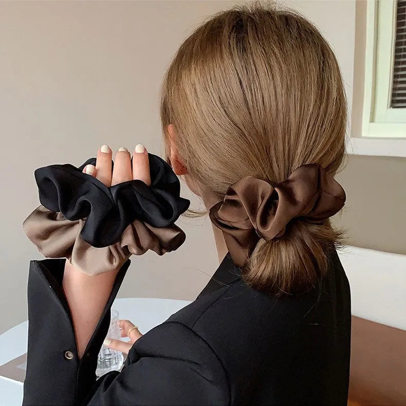 Satin Scrunchies – Multiple Colors