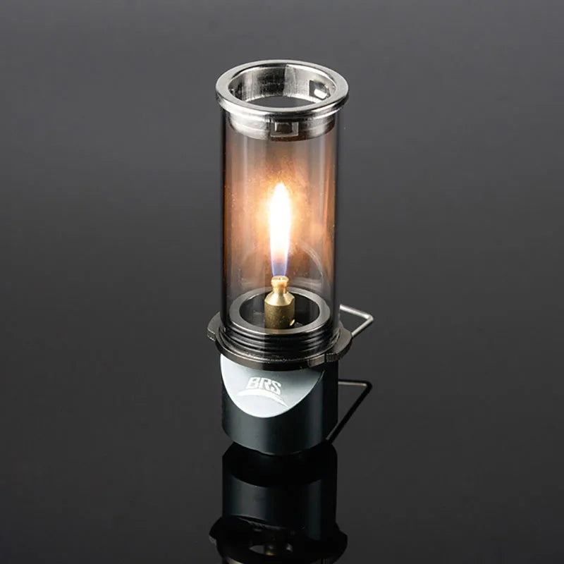 Portable Camping Lantern with Candle-Style Light
