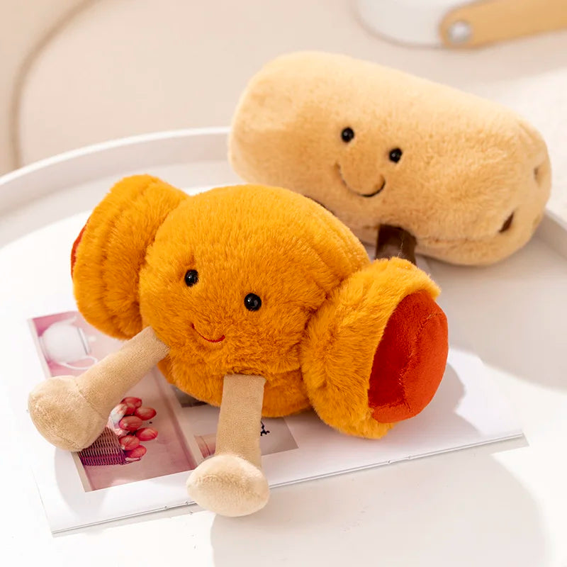 Egg and Toast Plush Toy