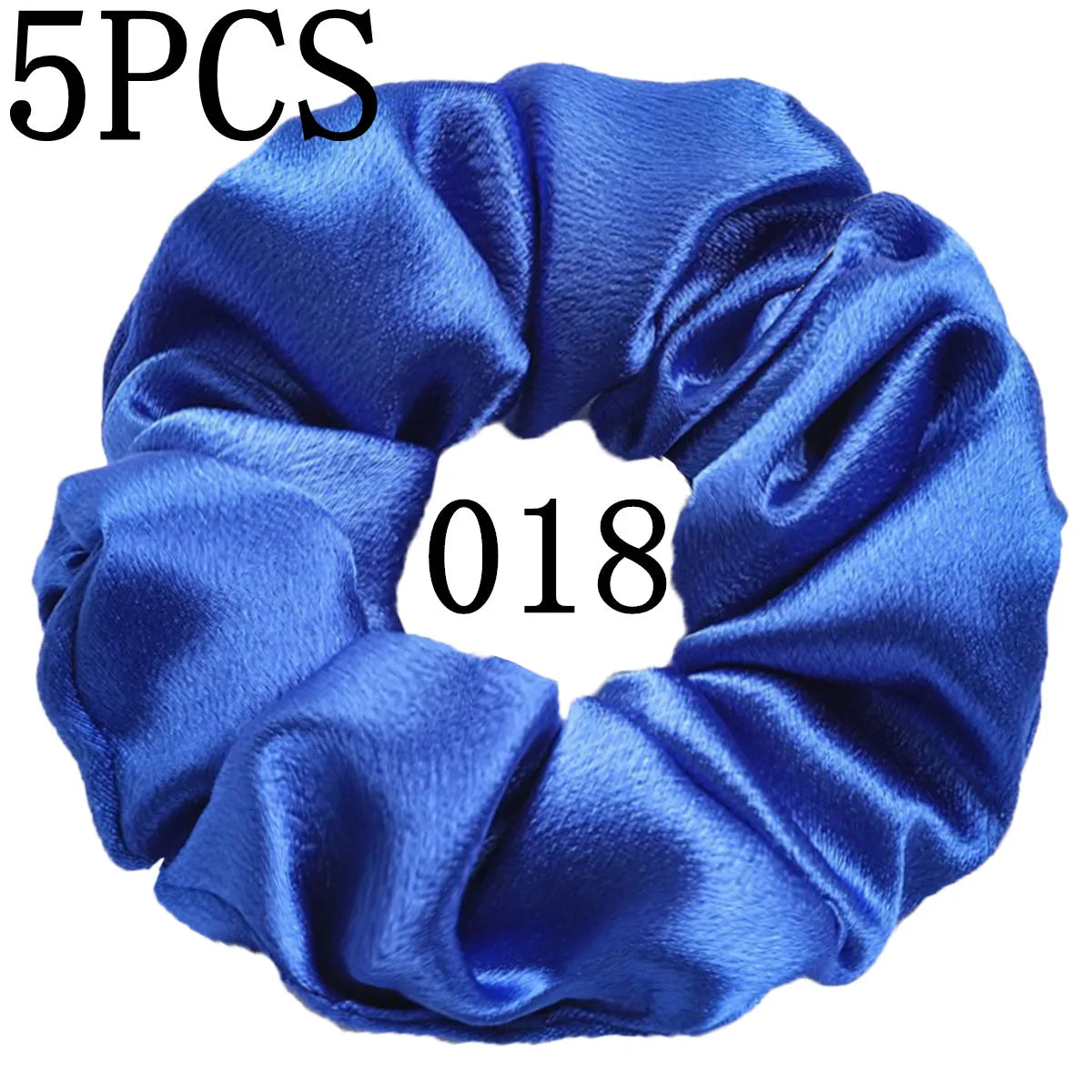 Satin Hair Scrunchies Set – Multiple Pack Sizes
