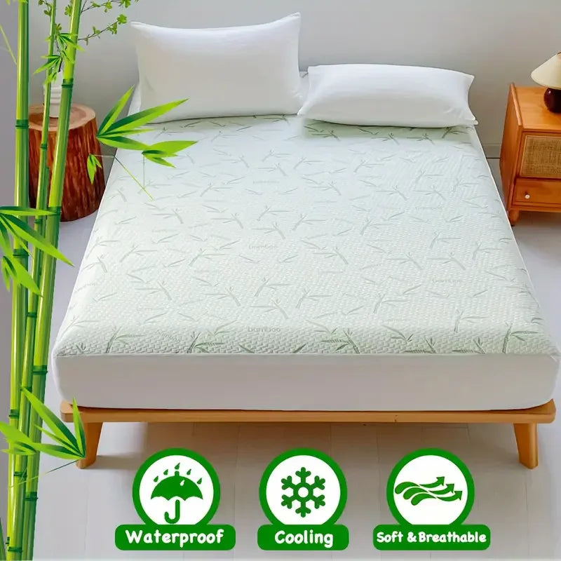 Waterproof Fitted Mattress Protector – Multiple Bed Sizes
