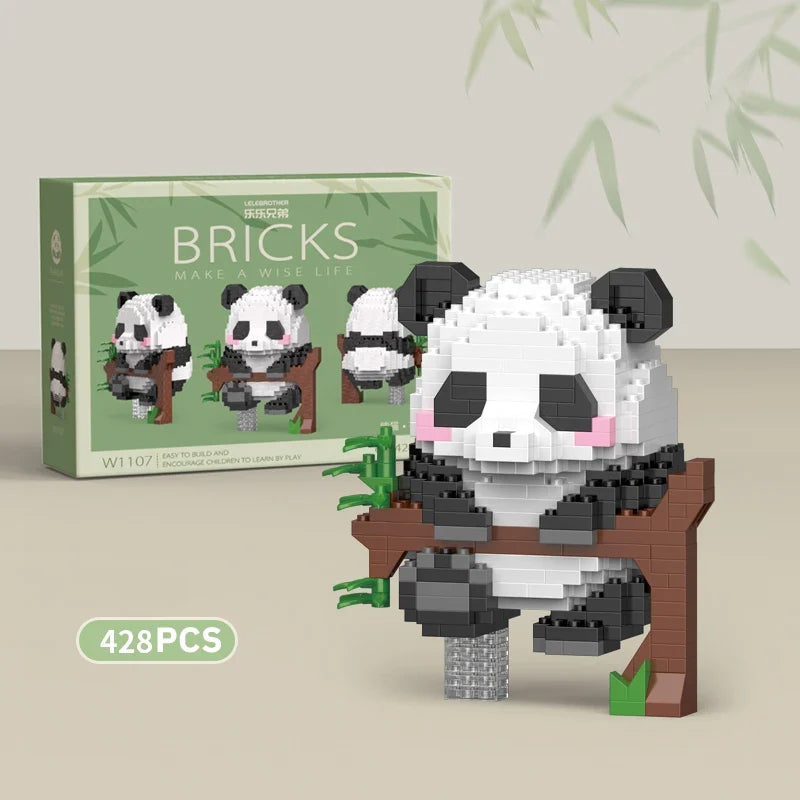 Mini Panda Building Block Kit