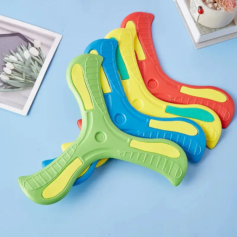 Soft Three-Blade Outdoor Boomerang Toy