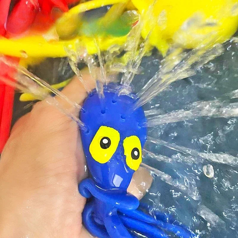 Squeeze Octopus and Dragon Bath Toys