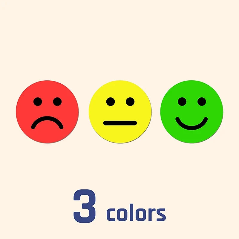 Smiley Face Reward Stickers – 120 to 1,200 Pieces