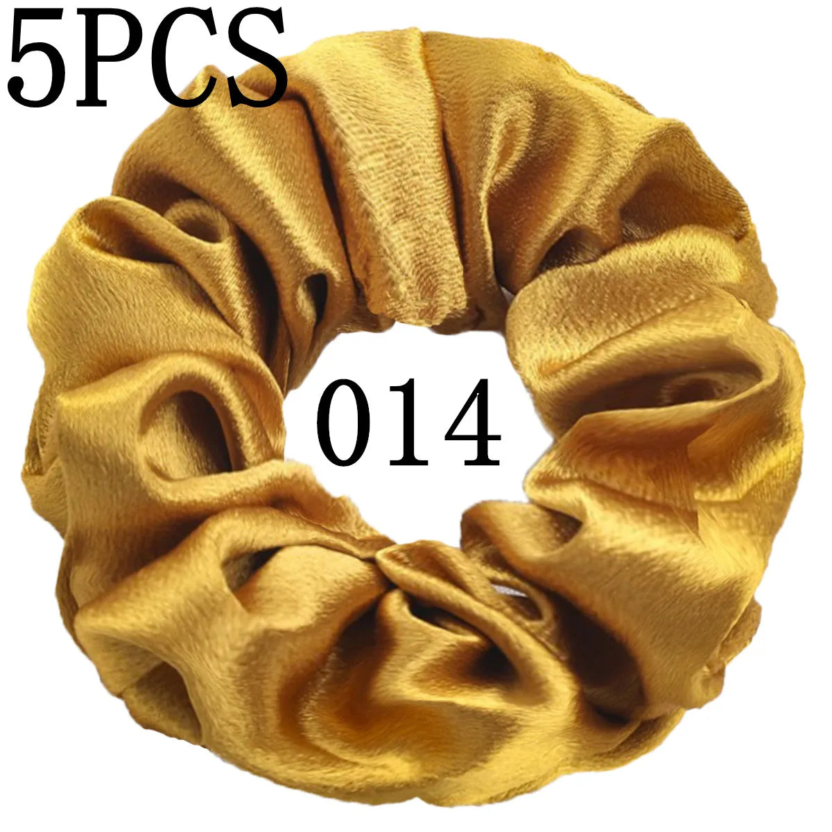 Satin Hair Scrunchies Set – Multiple Pack Sizes