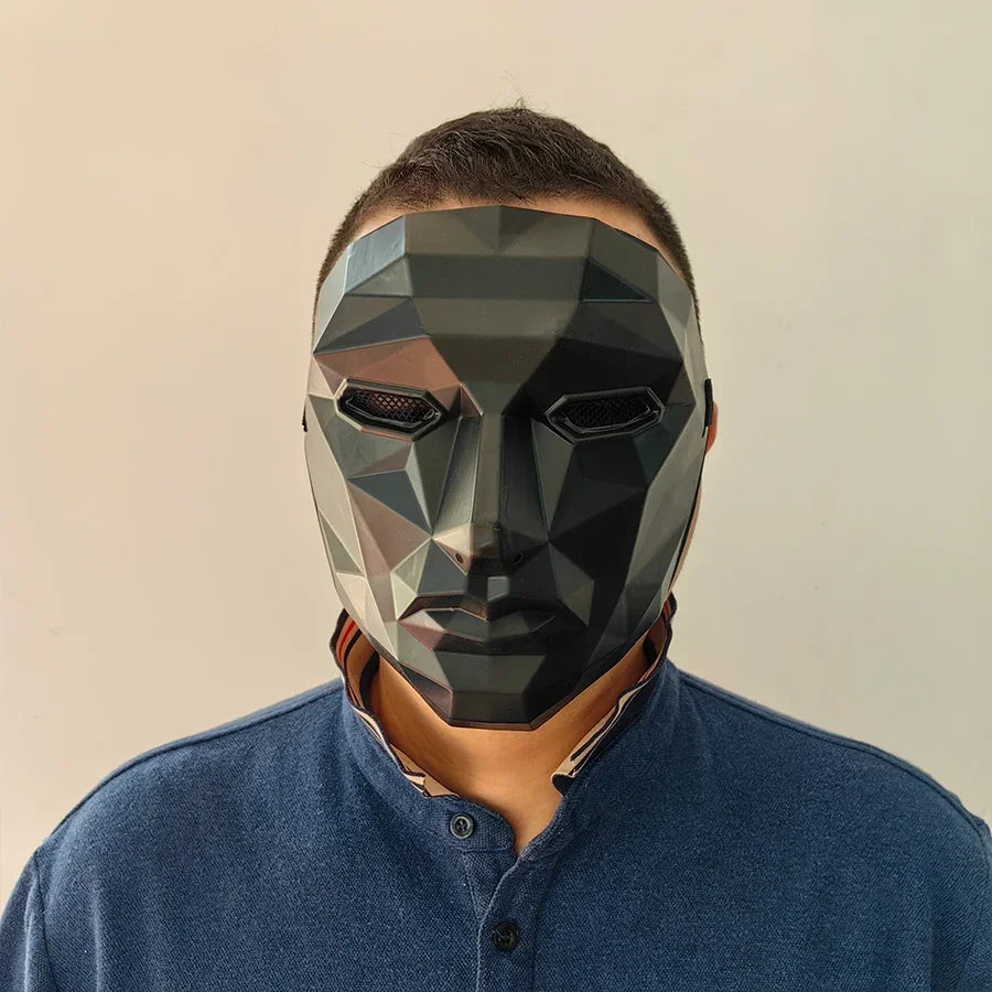 Halloween Cat Face Costume Mask