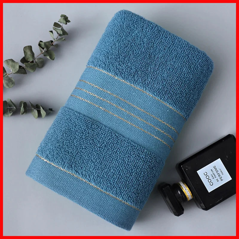 Absorbent Cotton Jacquard Face and Bath Towel