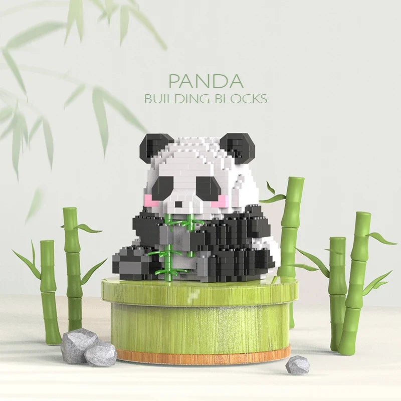 Mini Panda Building Block Kit