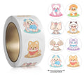 Cartoon Animal Reward Stickers – 100 to 500 Pieces