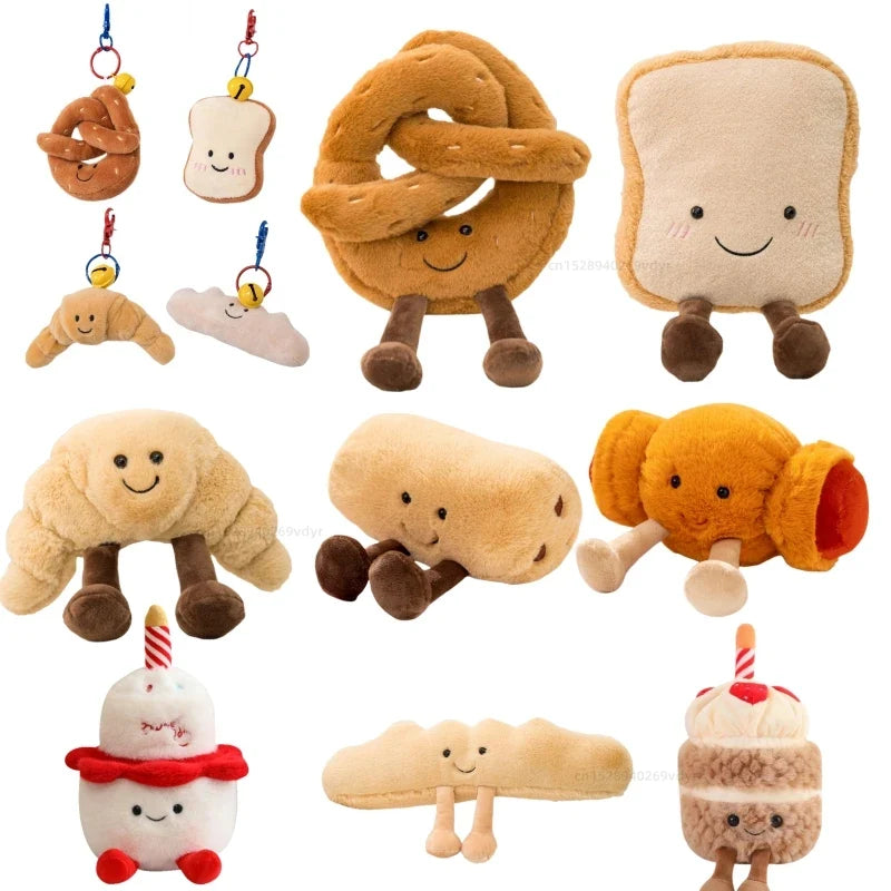 Egg and Toast Plush Toy