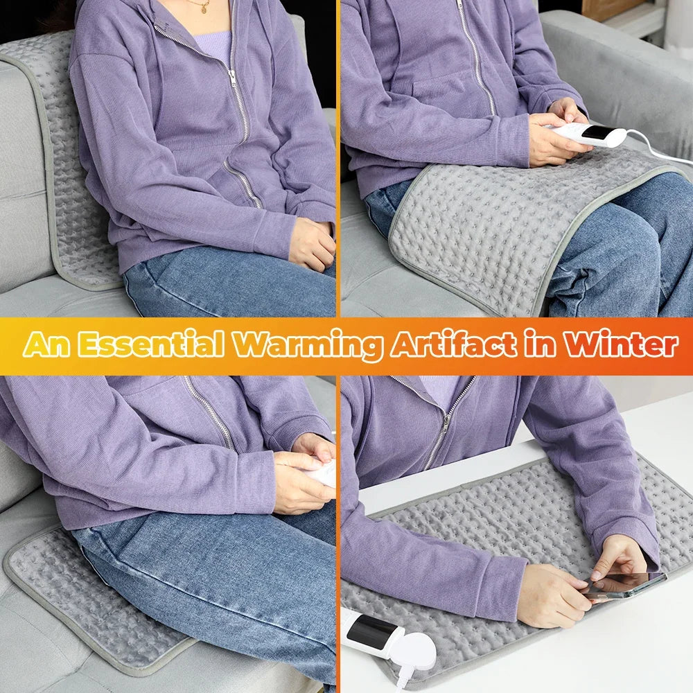Electric Heated Blanket for Bed and Sofa