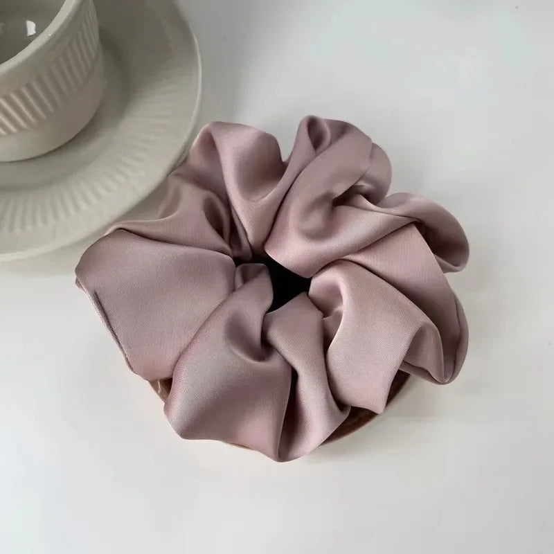 Satin Scrunchies – Multiple Colors