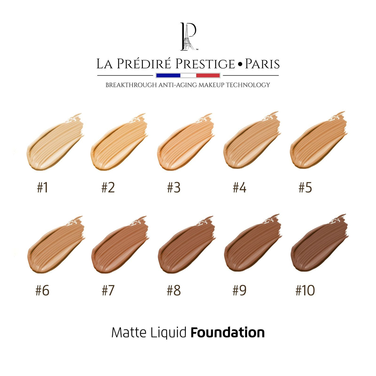 La Belle Flawless Matte Foundation #08