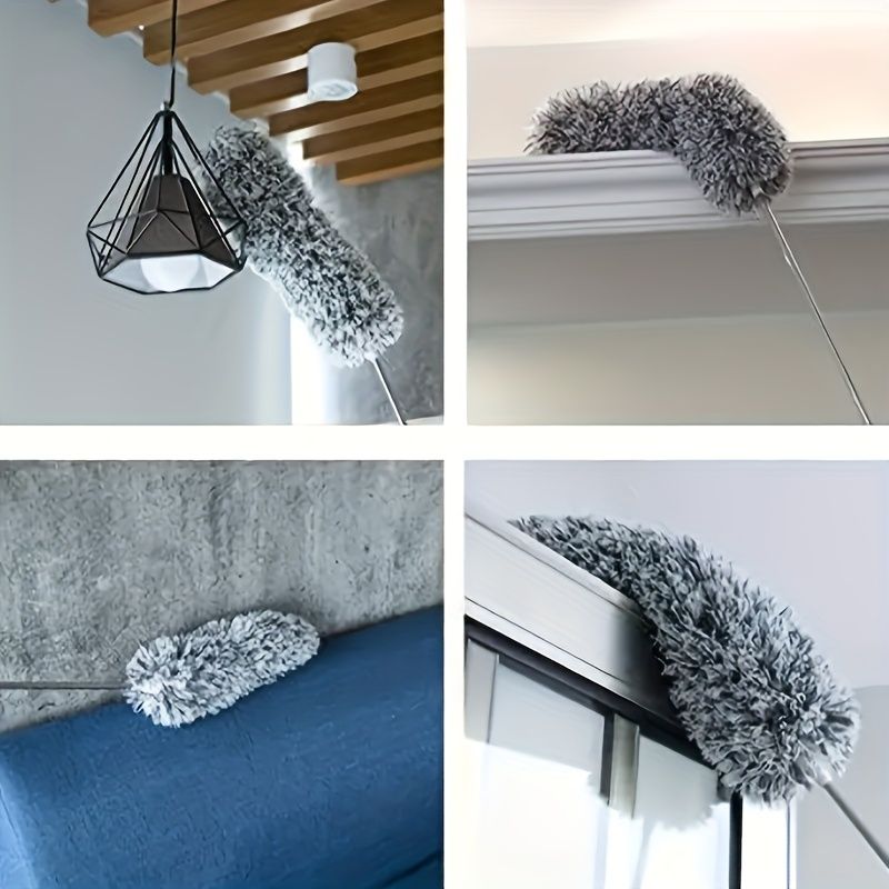 Adjustable Microfiber Duster Mop Washable Reusable Cleaning Tool