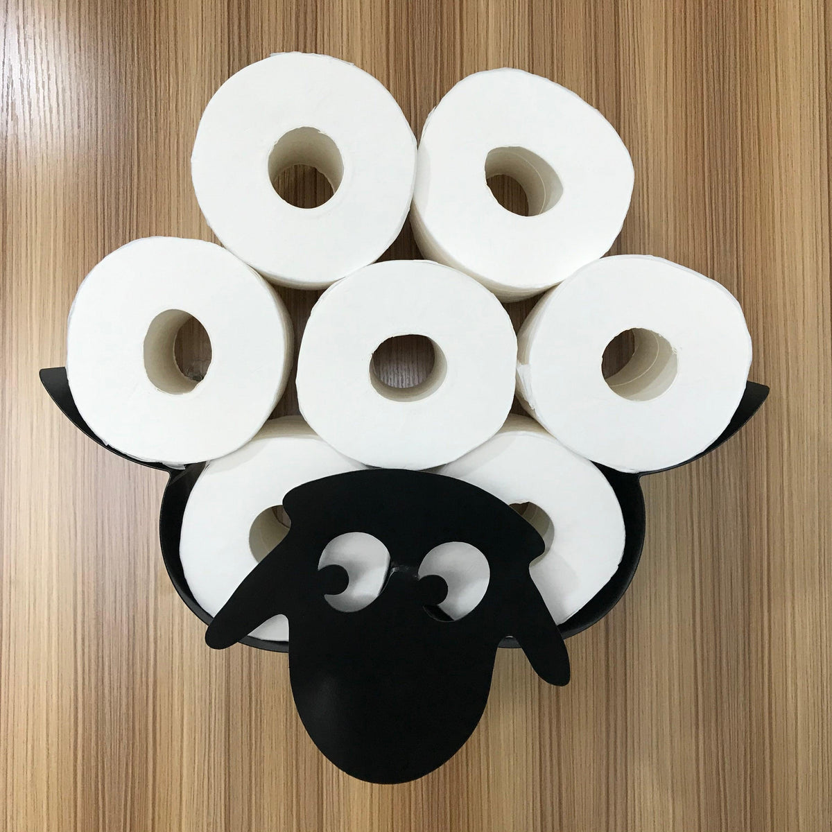 Decorative Sheep Toilet Paper Roll Holder – Wall Mounted